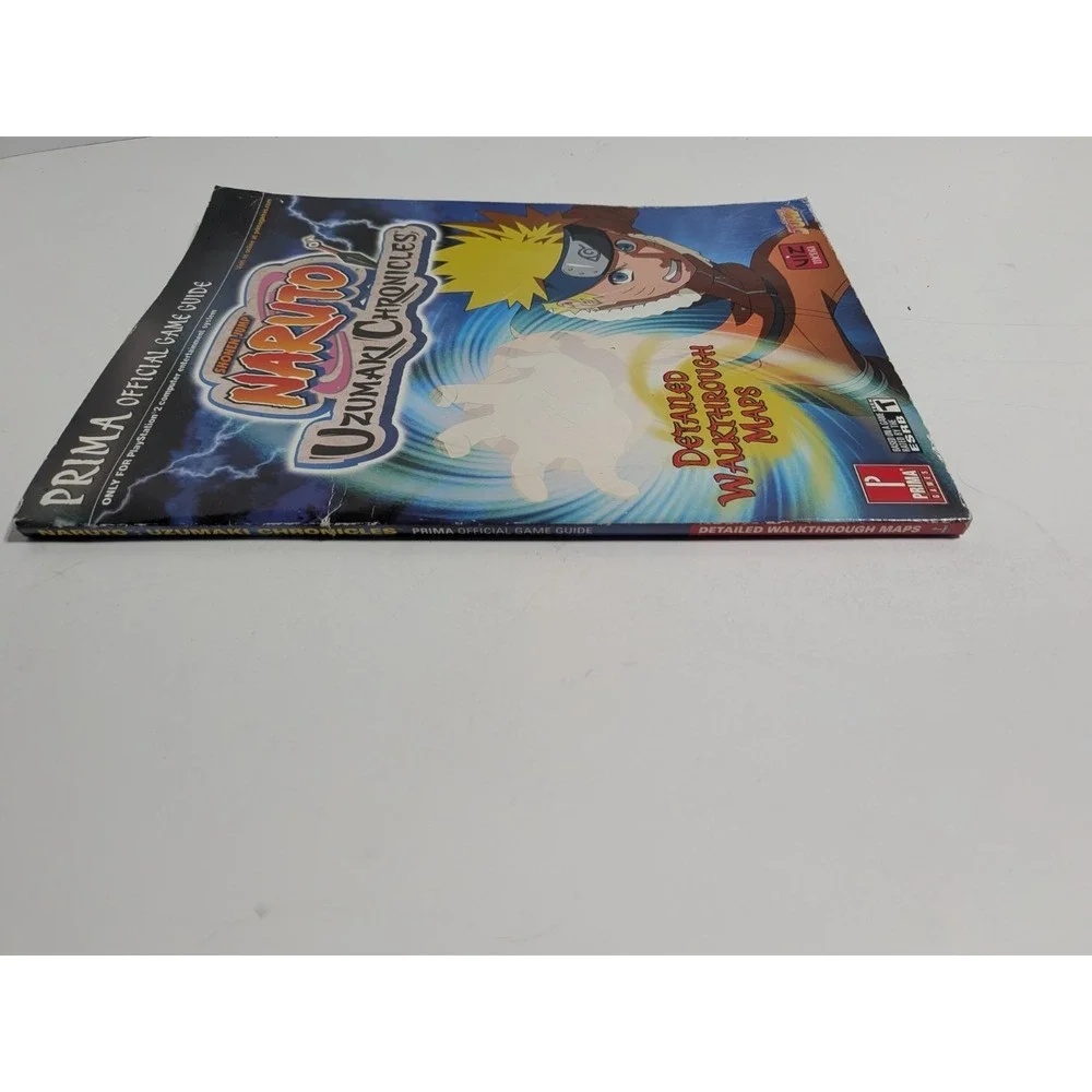 Naruto:‎ Uzumaki Chronicles Prima Official Strategy Guide Sony Playstation 2